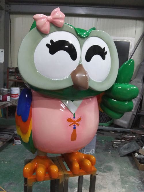 캐릭터 조형물 작품