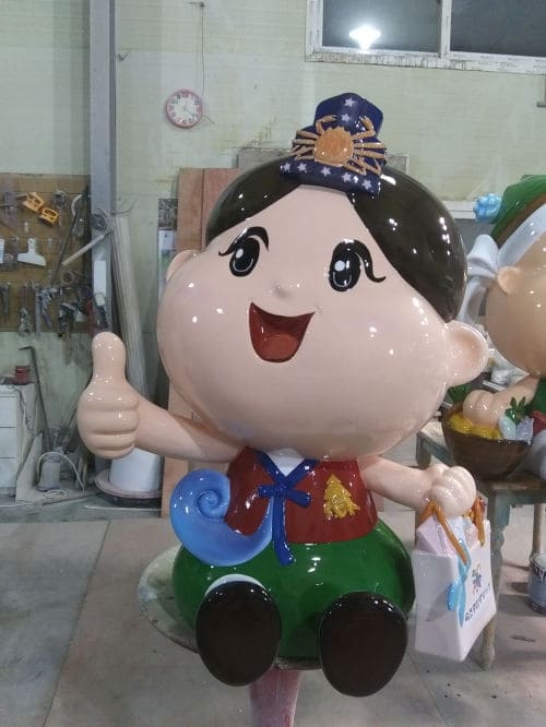 캐릭터 조형물 작품